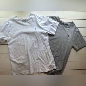 Boys size large polo shirts